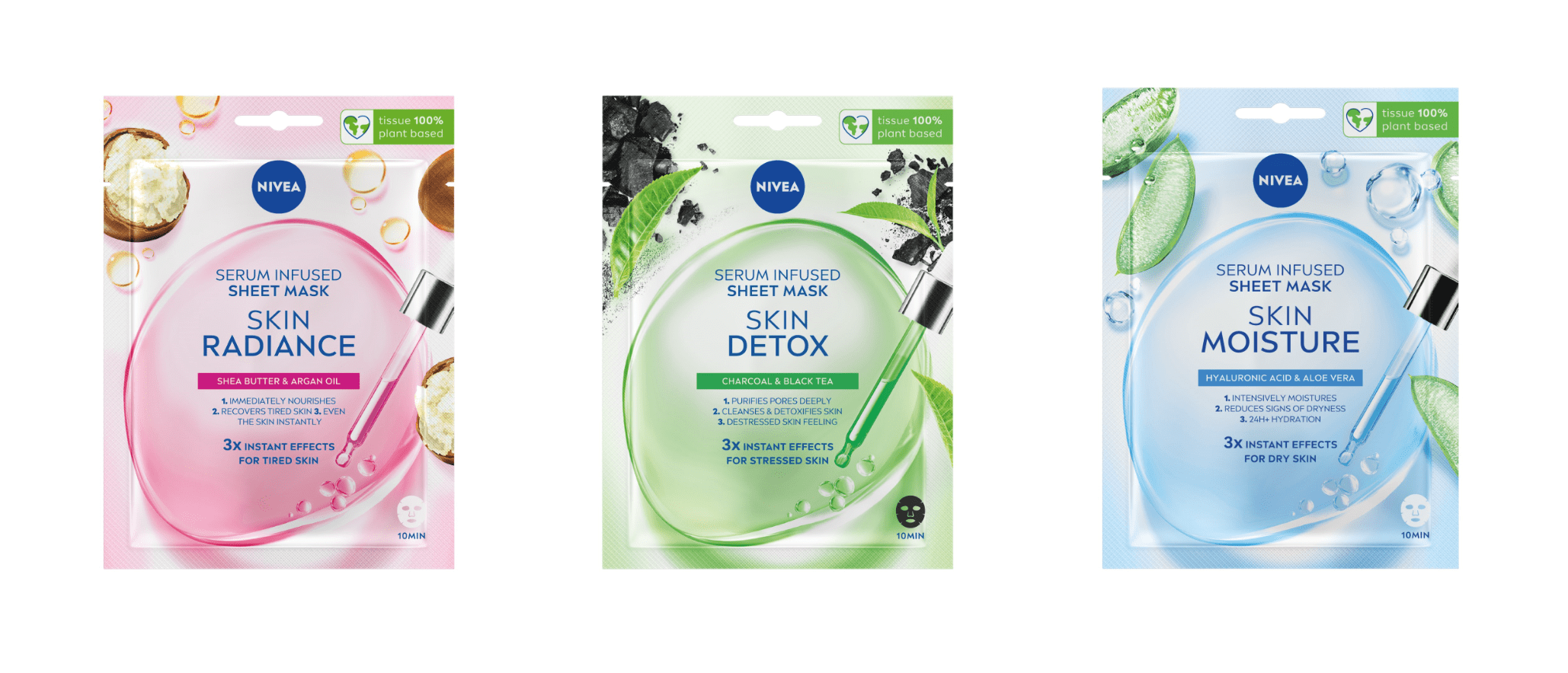 NIVEA Serum Tuchmasken