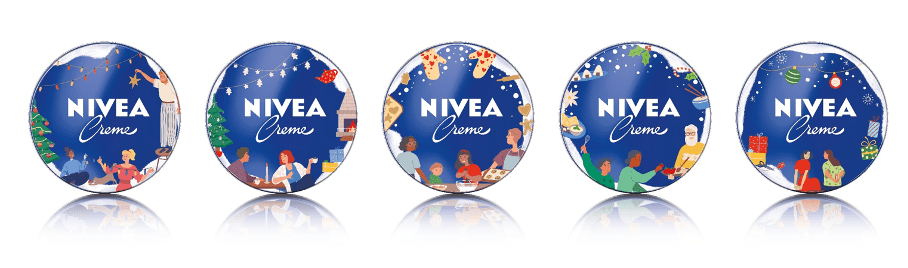 NIVEA Creme Festliche Edition – Intensiv Pflegende Körpercreme 150 Ml | Weihnachts-Special
