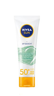 NIVEA SUN Mineralischer UV-Schutz Gesicht LSF 50+