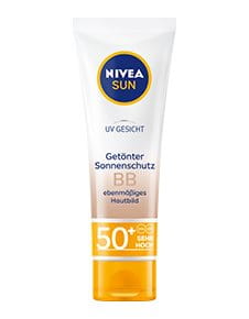 NIVEA SUN Getönten BB Gesichts-Sonnenschutz LSF50
