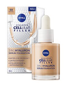 NIVEA CELLULAR FILLER 3 IN 1 HYALURON SERUM FOUNDATION