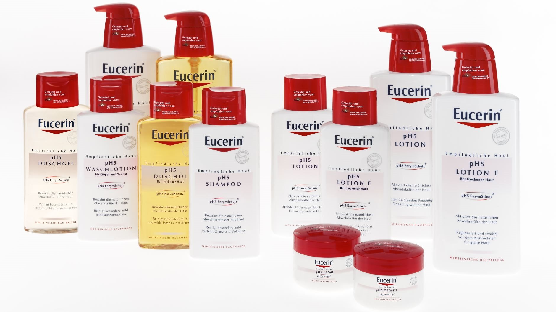 Eucerin Produktepalette